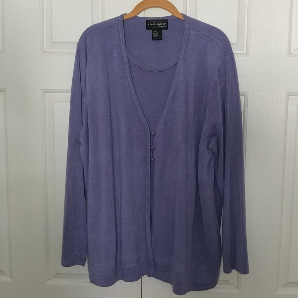 Super soft sweater set.  Liliac